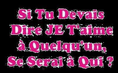 alrs a ki tu diré jtm??