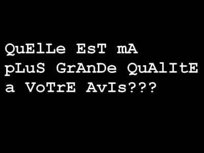 qualité